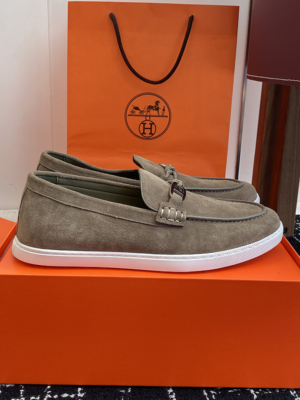 Hermes Moccasin Loafers