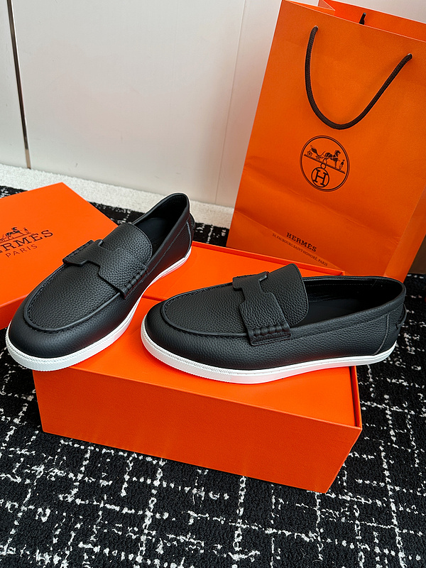 Hermes Moccasin Loafers