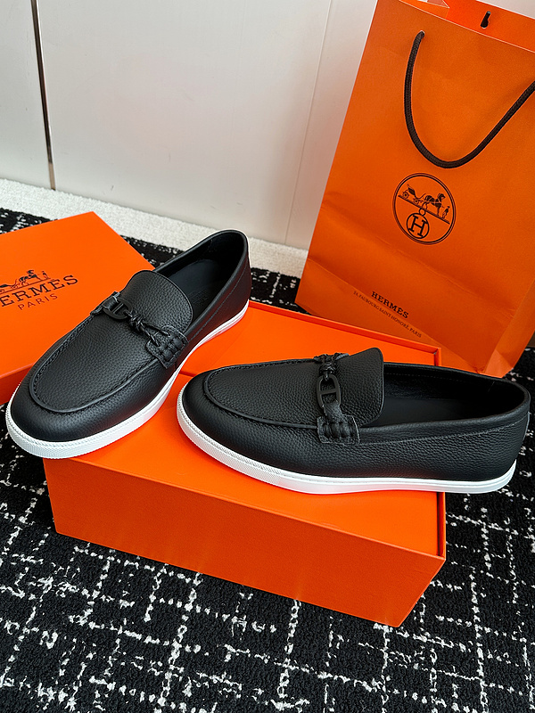 Hermes Moccasin Loafers