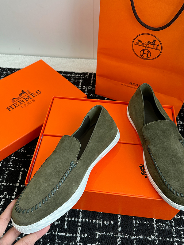 Hermes Moccasin Loafers