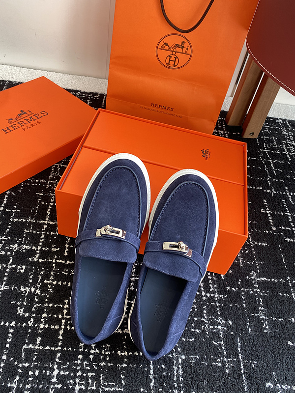 Hermes Moccasin Loafers