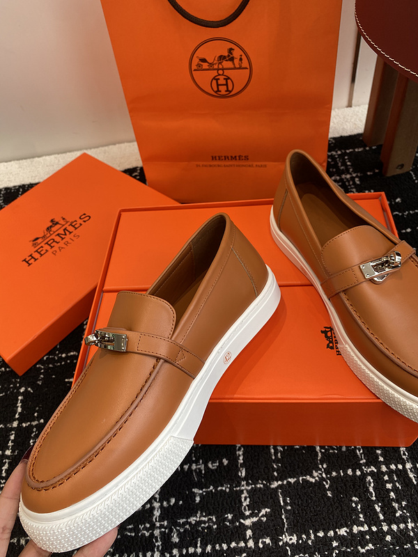 Hermes Moccasin Loafers