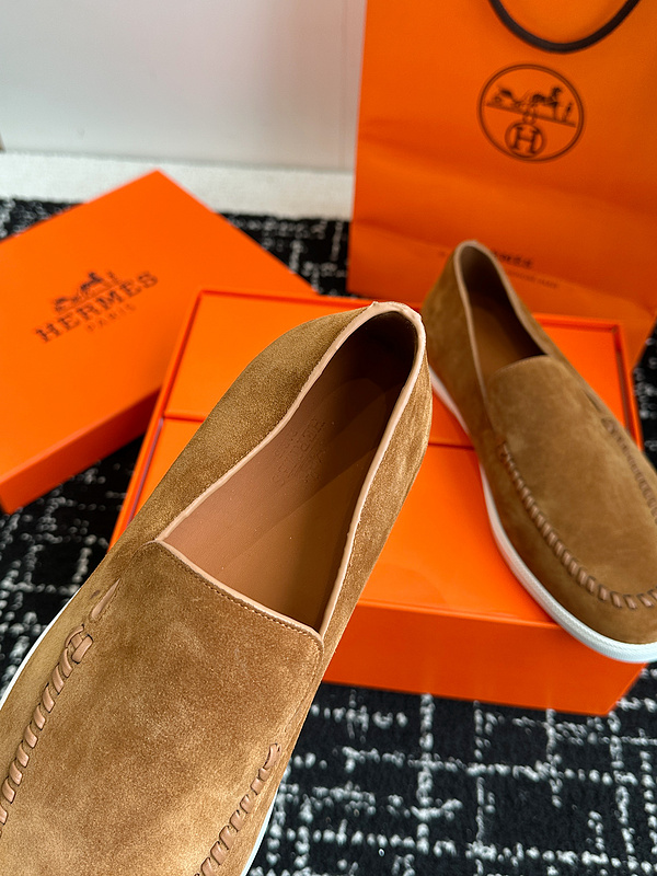Hermes Moccasin Loafers