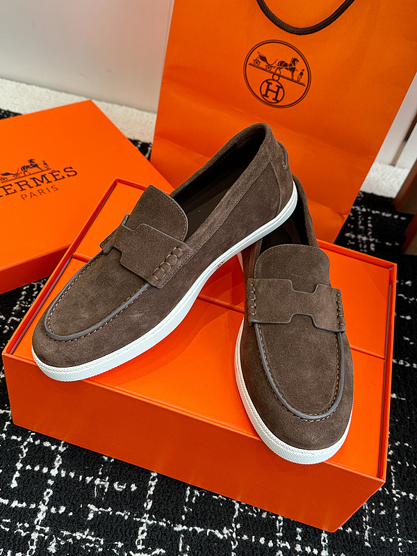 Hermes Moccasin Loafers