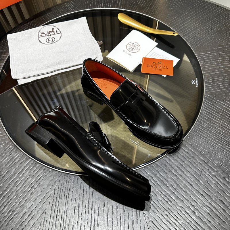 Hermes Moccasin Loafers