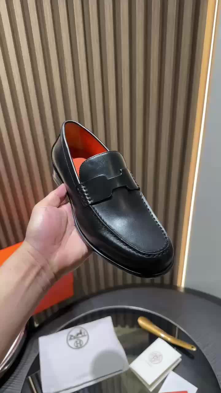 Hermes Moccasin Loafers