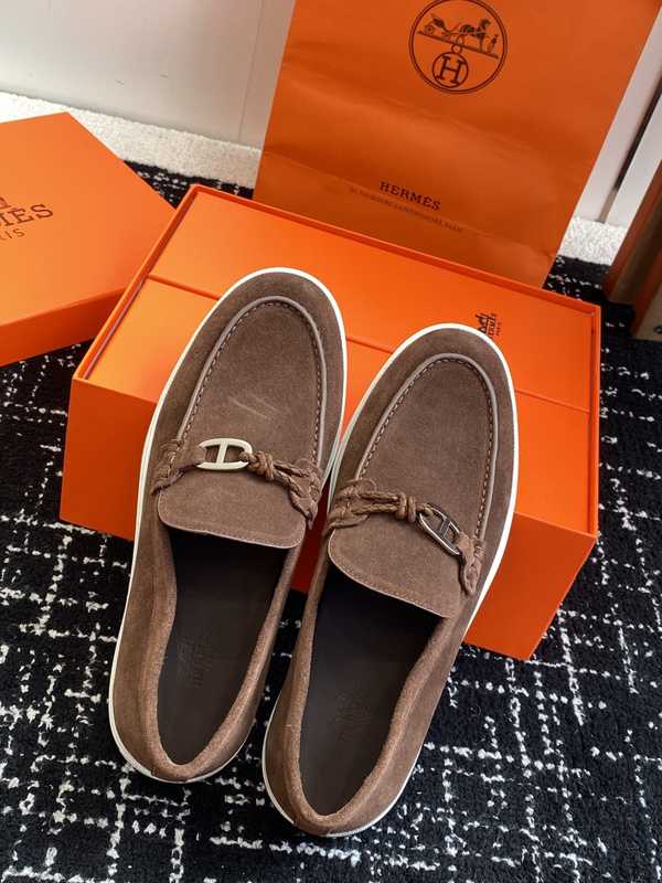 Hermes Moccasin Loafers