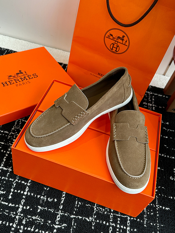 Hermes Moccasin Loafers