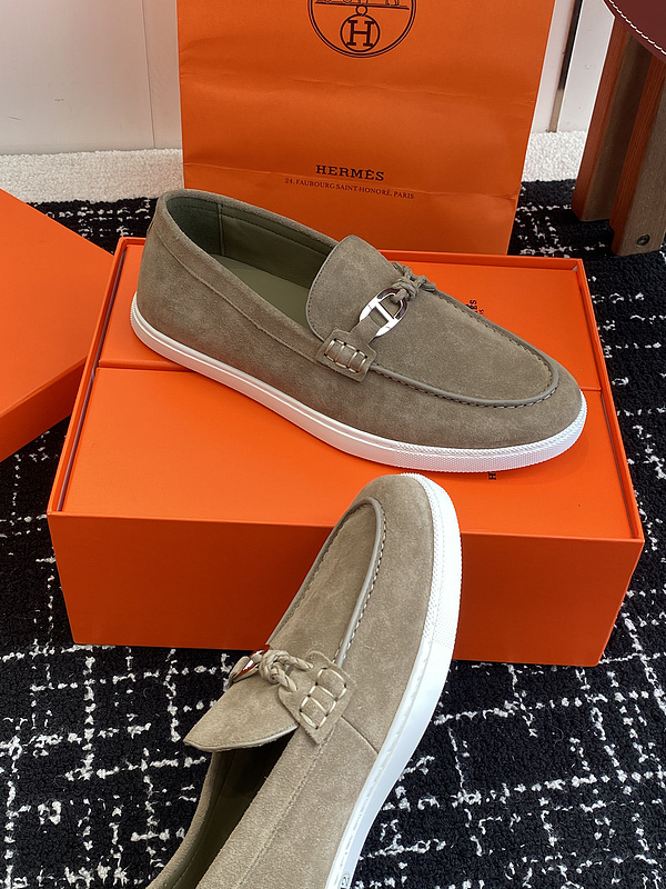 Hermes Moccasin Loafers