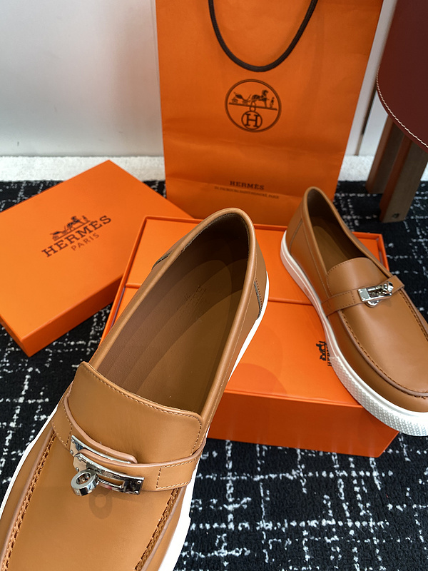 Hermes Moccasin Loafers