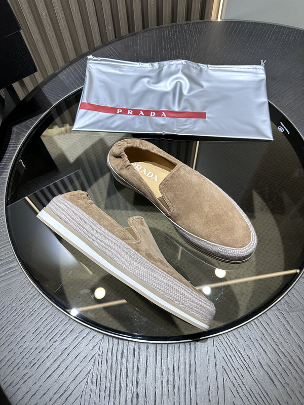 Prada Suade Loafers