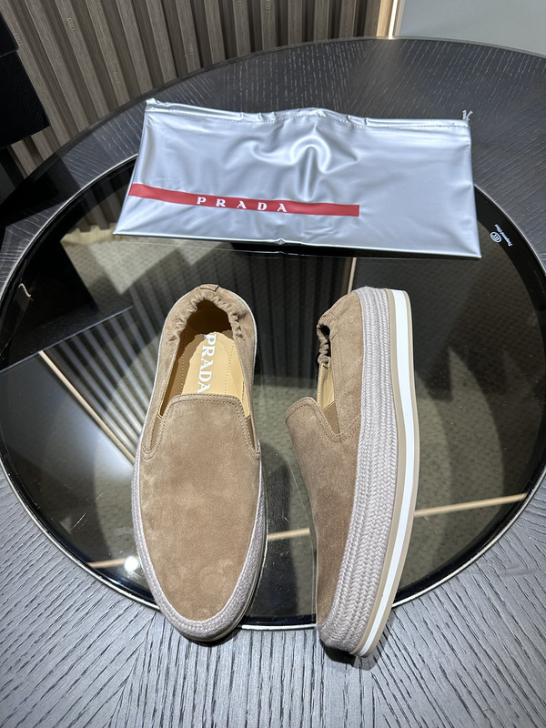 Prada Suade Loafers