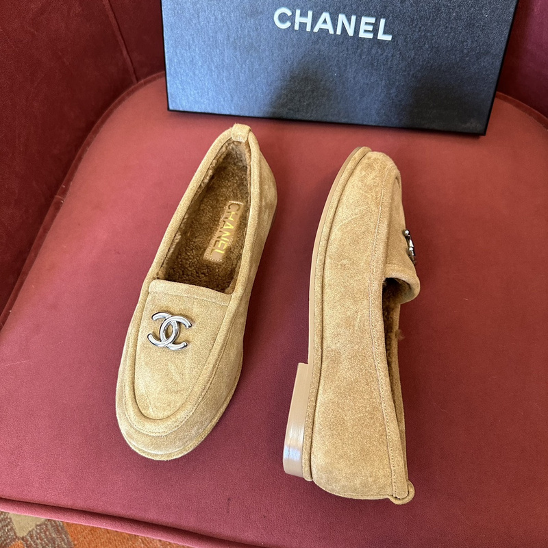 Chanel Suede loafers