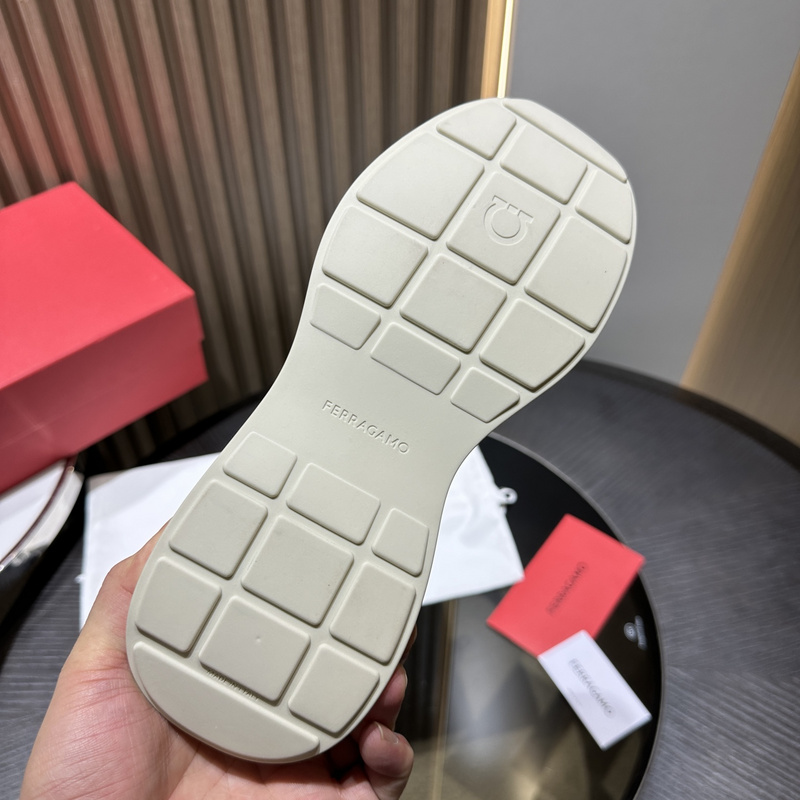 Ferragamo Gancini Ornament Sneakers