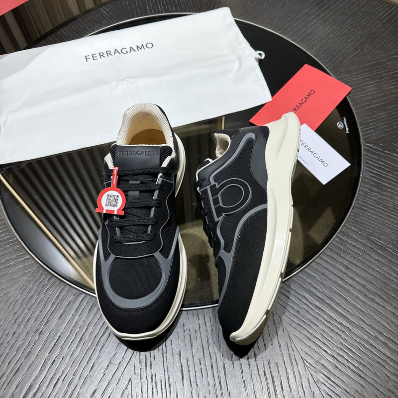 Ferragamo Gancini Ornament Sneakers