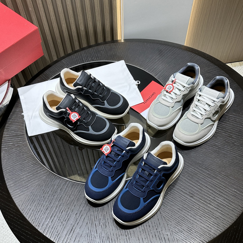 Ferragamo Gancini Ornament Sneakers