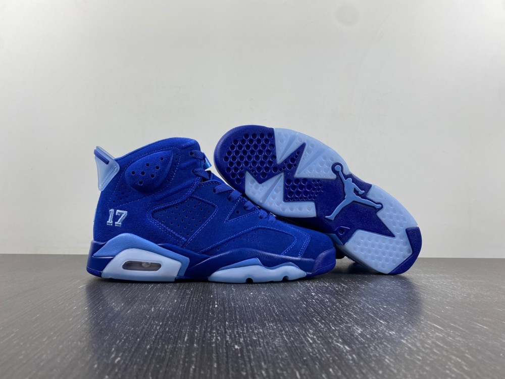 Nike Air Jordan 6 UNC Tar Heels Six Championships PE