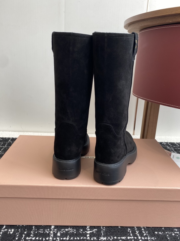 Black Stivaletti Scamosciato
