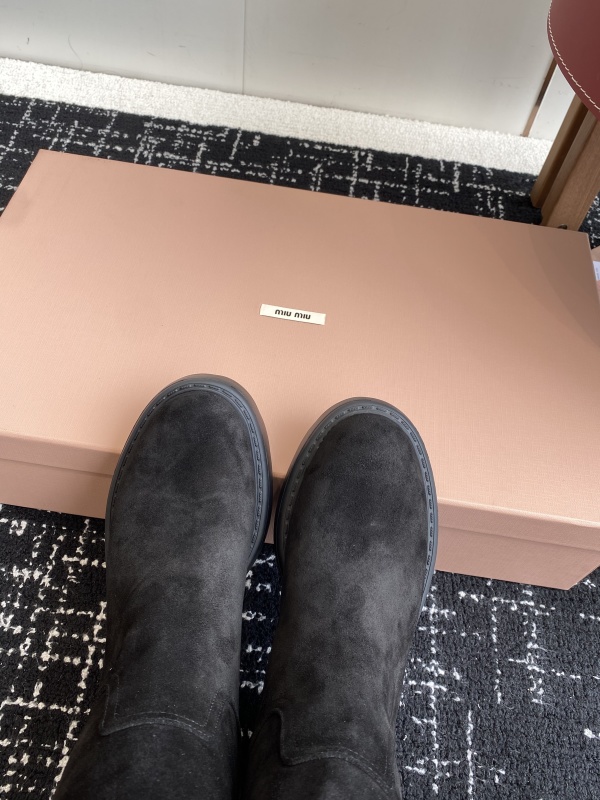 Black Stivaletti Scamosciato