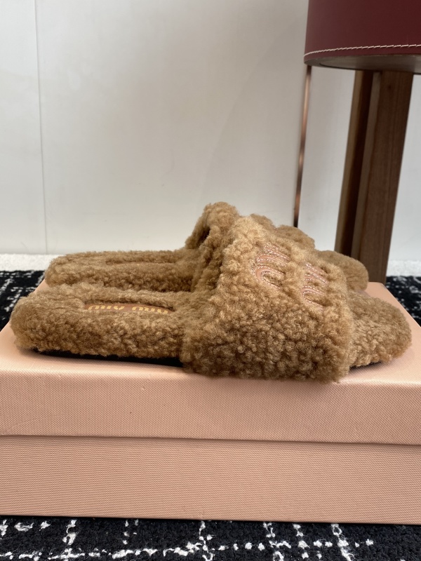 Mules en shearling