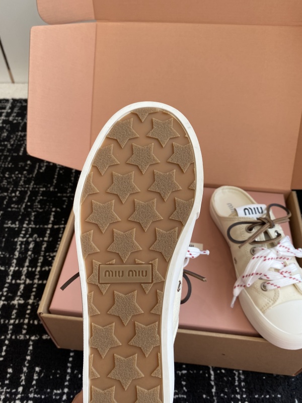 Washed Denim Sneakers