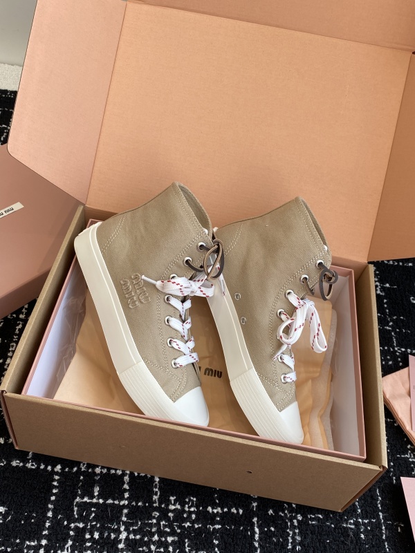 MiuMiu Canvas Shoes