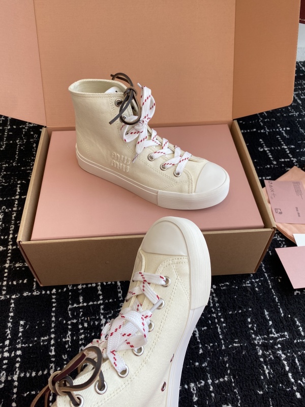 MiuMiu Canvas Shoes
