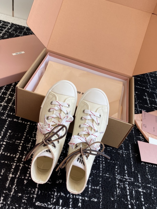 MiuMiu Canvas Shoes