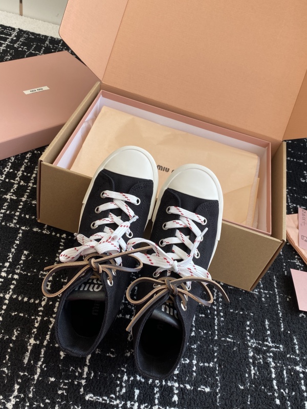 MiuMiu Canvas Shoes
