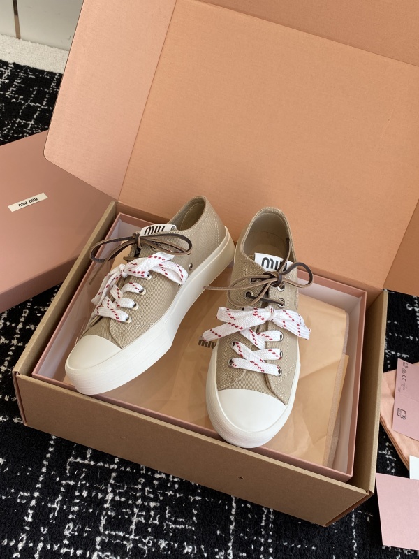 MiuMiu Canvas Shoes