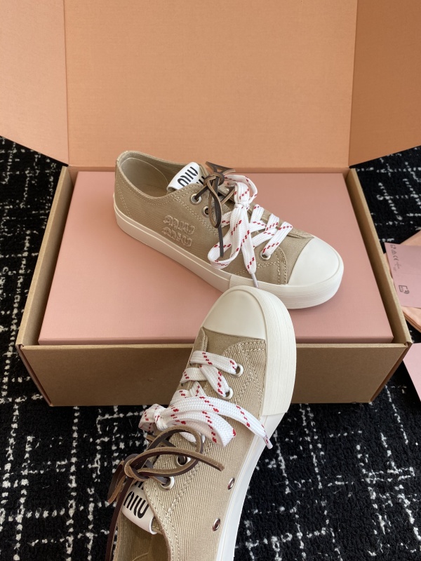 MiuMiu Canvas Shoes
