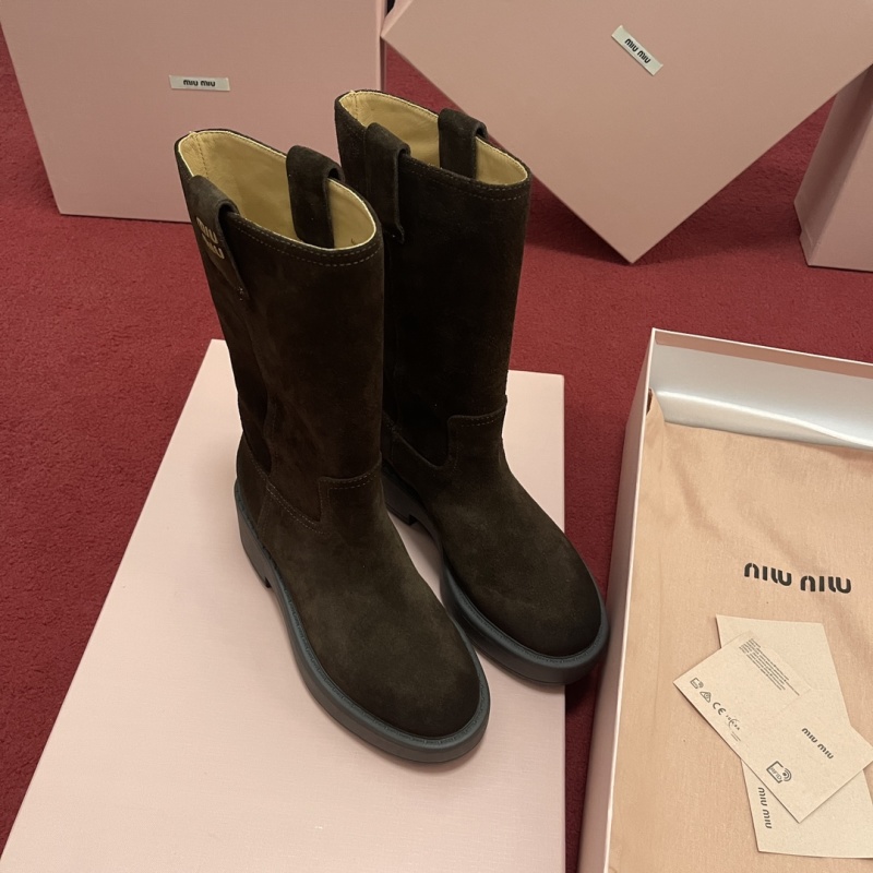 Miu Miu Work Boot