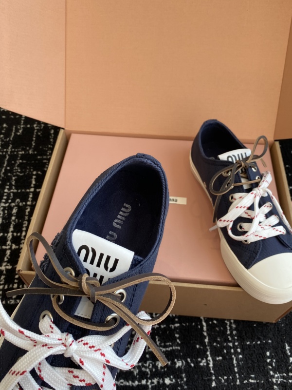 MiuMiu Canvas Shoes