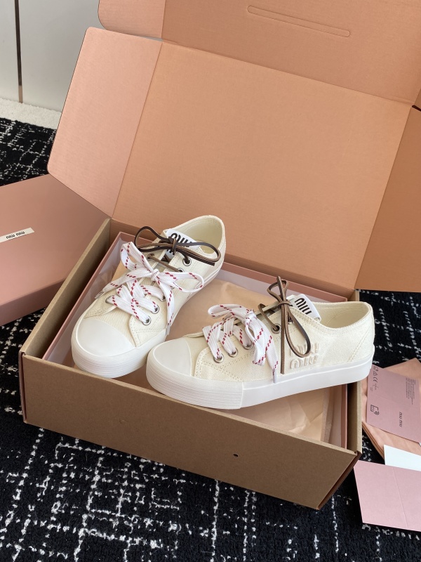 MiuMiu Canvas Shoes