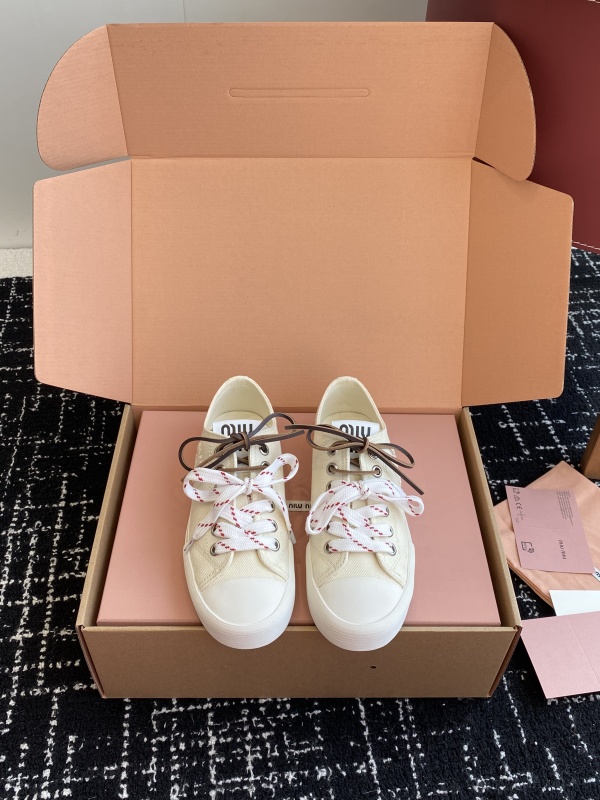 MiuMiu Canvas Shoes