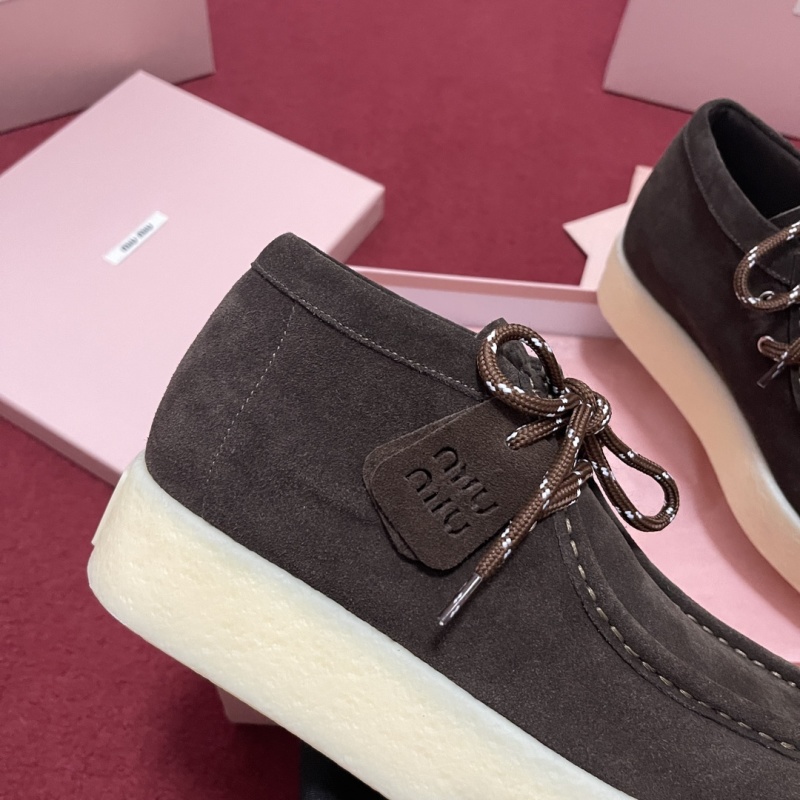 Miu Miu Suede Desert Boots