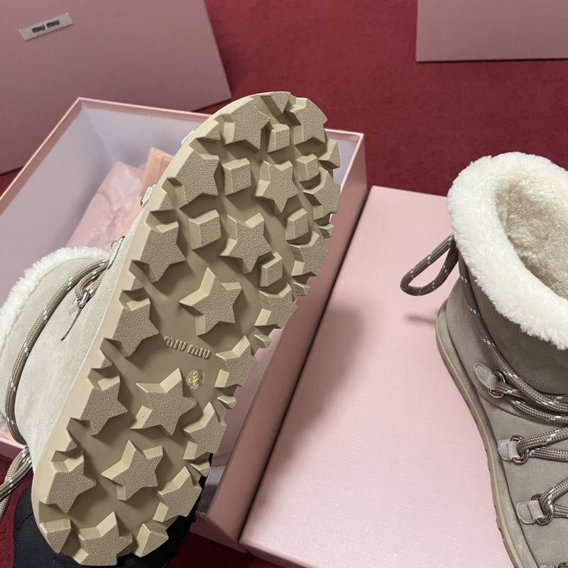 Miu Miu Suede booties