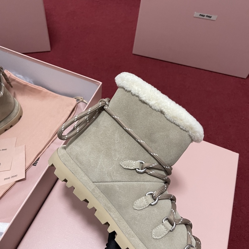 Miu Miu Suede booties