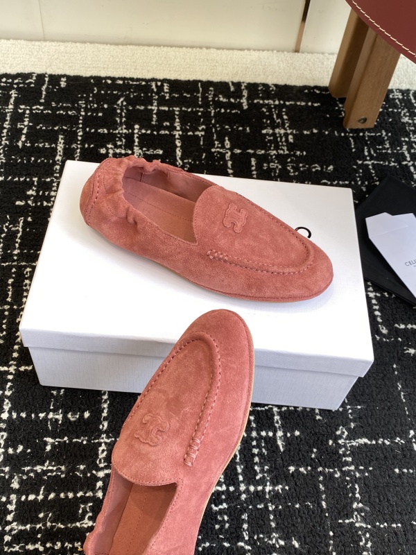 CELINE ADAM LOAFER IN SUEDE CALFSKIN