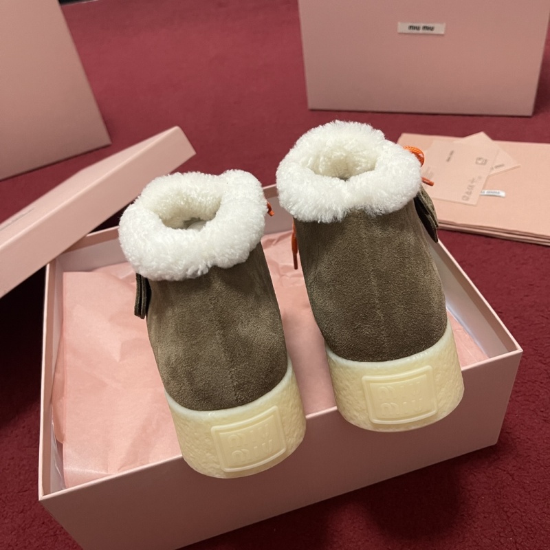 Miu Miu Suede Boots