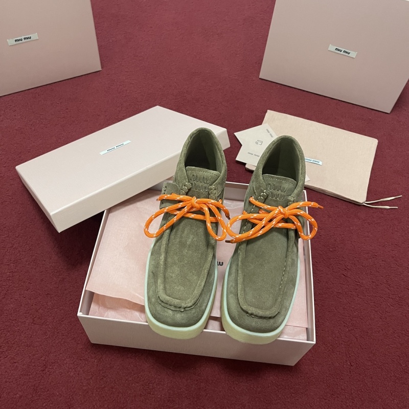 Miu Miu Suede Desert Boots