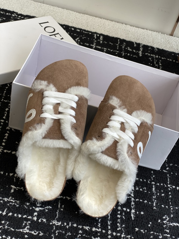 Loewe Wool Slippers