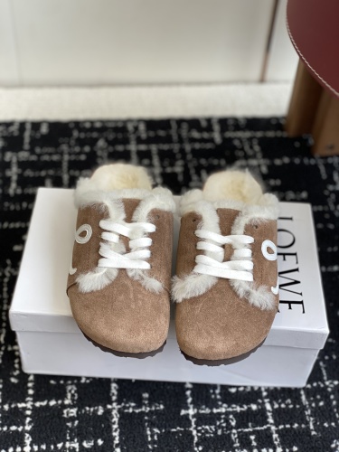 Loewe Wool Slippers