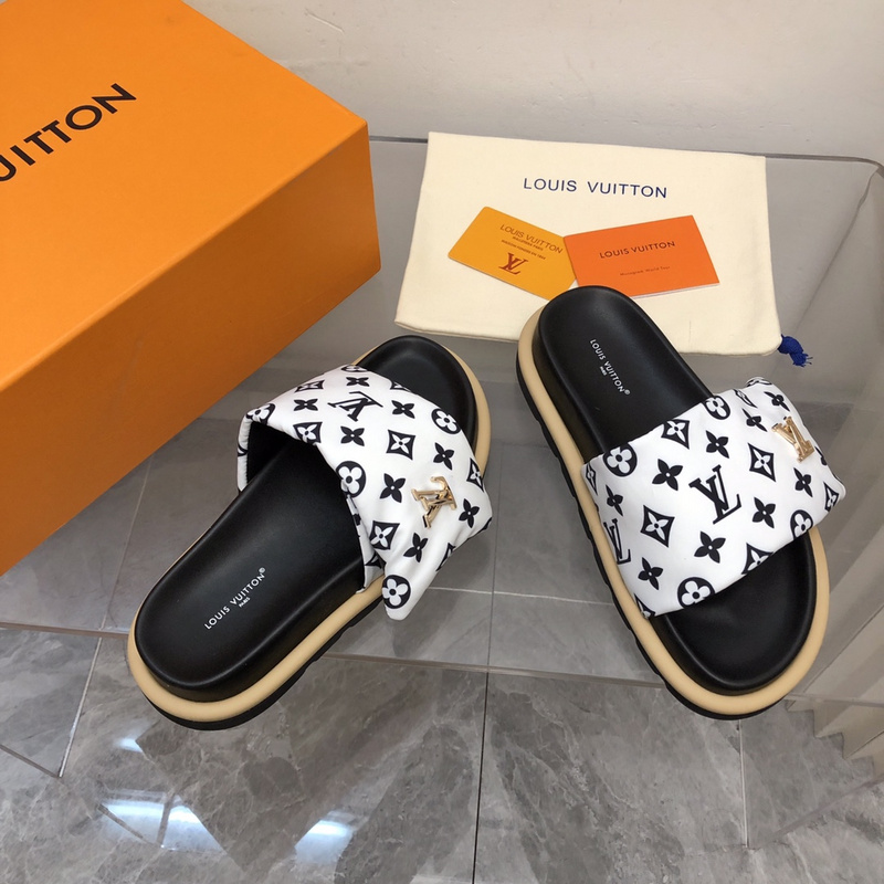 LV POOL PILLOW COMFORT MULE