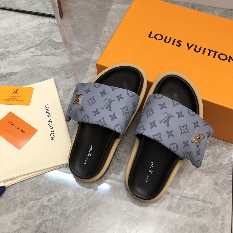 LV POOL PILLOW COMFORT MULE