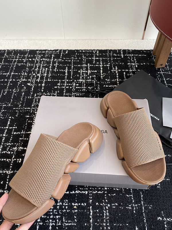 Balenciaga Speed 2.0 Recycled Knit Slide Sandals