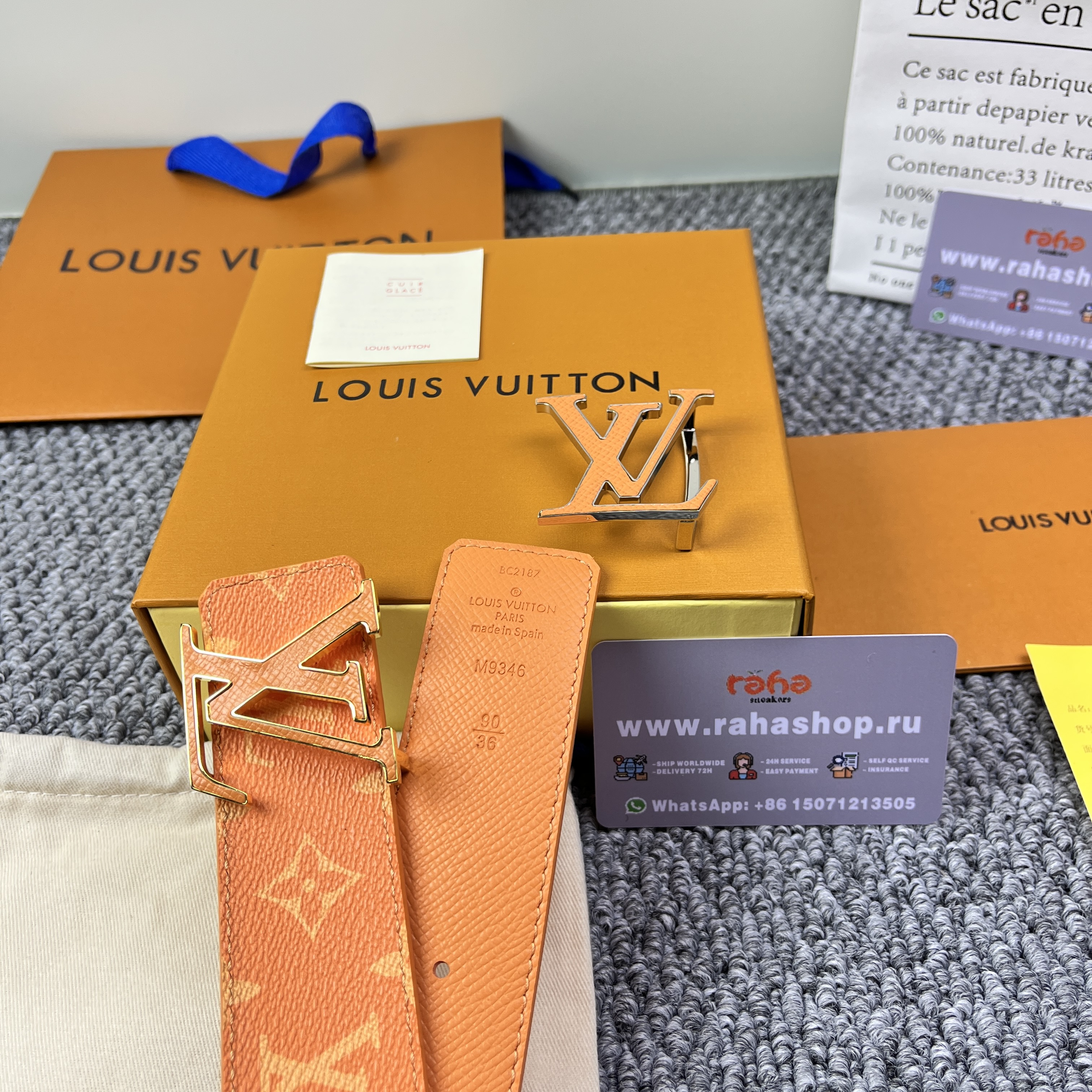 LV Initiales 40mm Reversible Belt