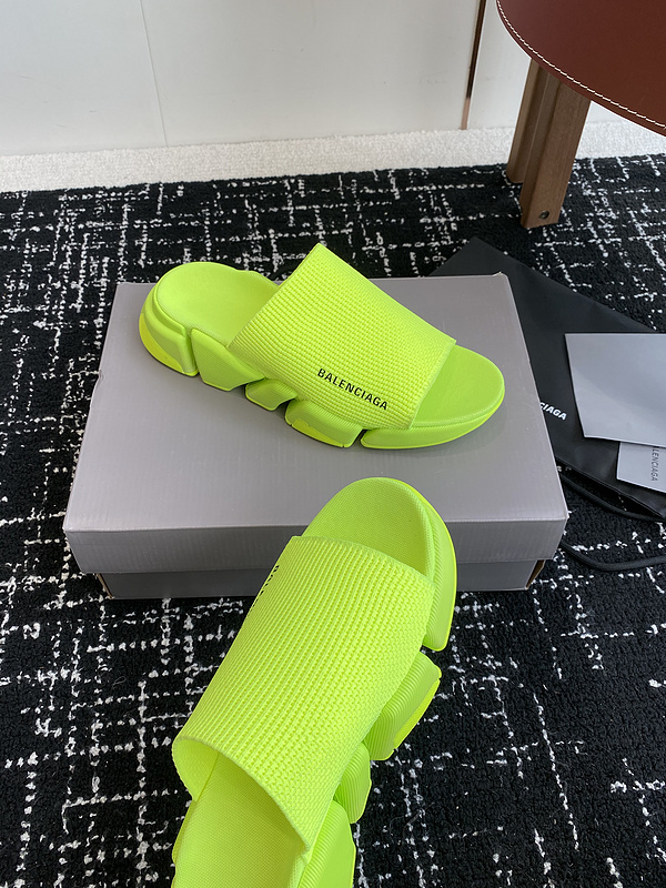 Balenciaga Speed 2.0 Recycled Knit Slide Sandals