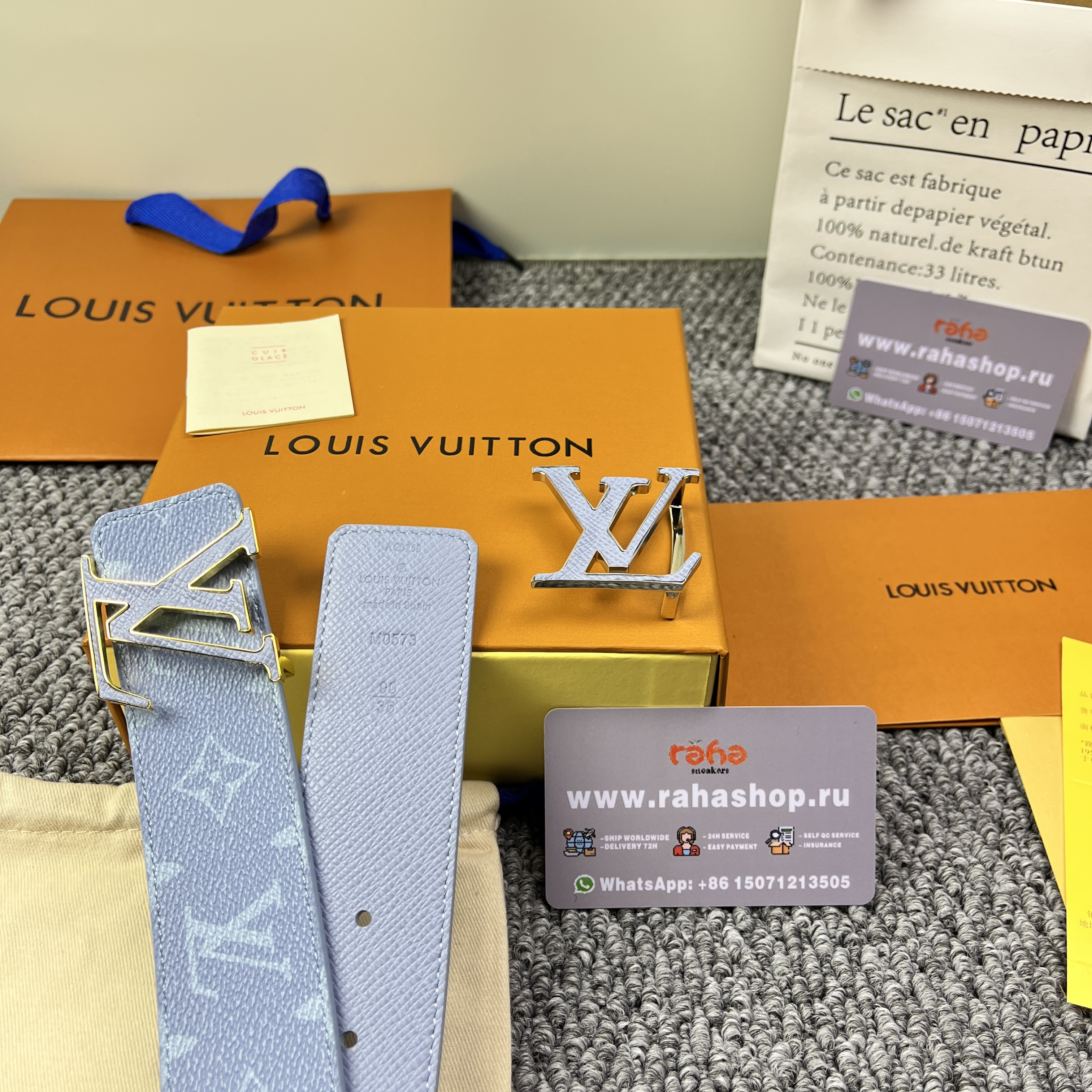 LV Initiales 40mm Reversible Belt