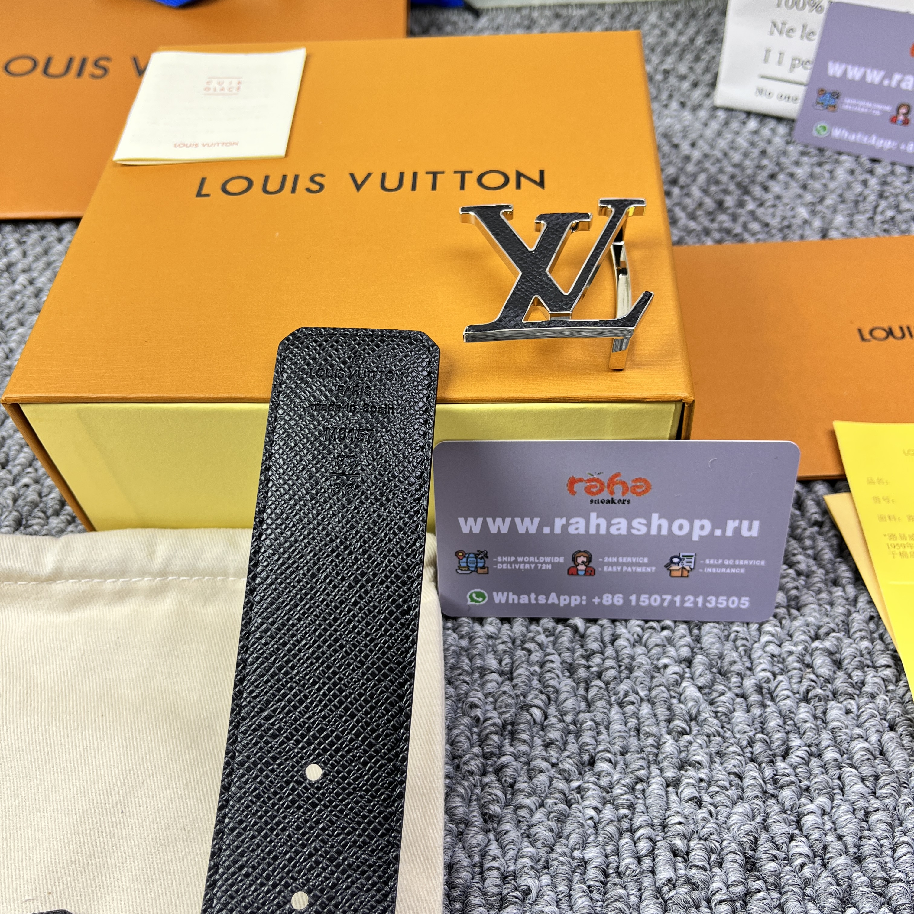 LV Initiales 40mm Reversible Belt